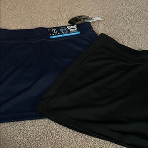 PGA Tour Women's Mini Skirt - Navy and Black